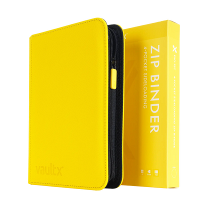 Vault X Exo-Tec Zip Binder - 4 Pocket