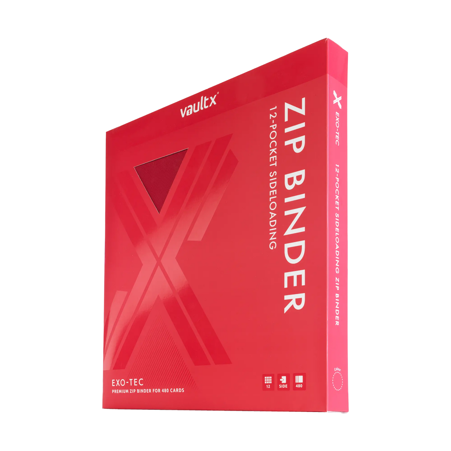 Vault X Exo-Tec Zip Binder - 12 Pocket