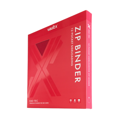 Vault X Exo-Tec Zip Binder - 12 Pocket