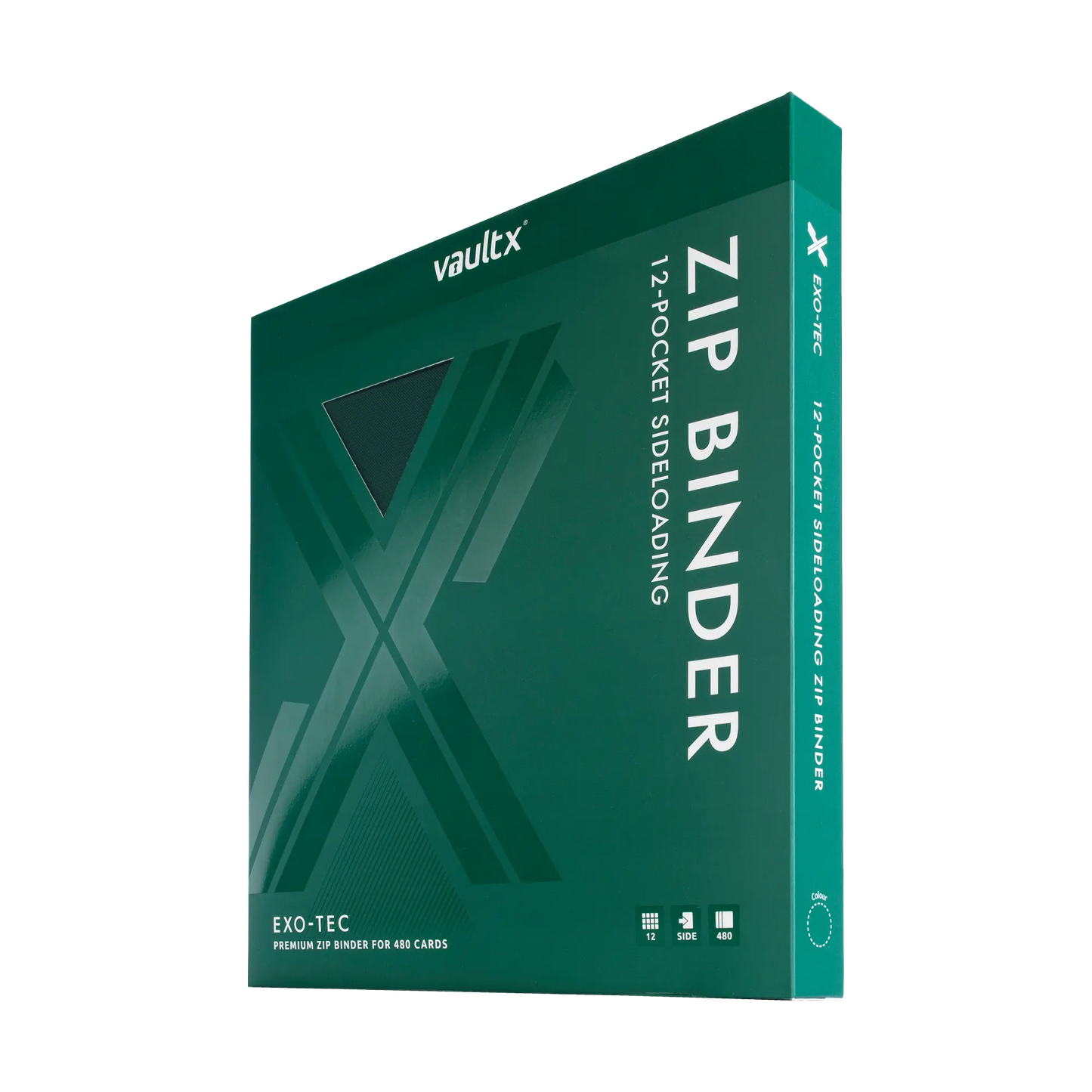 Vault X Exo-Tec Zip Binder - 12 Pocket