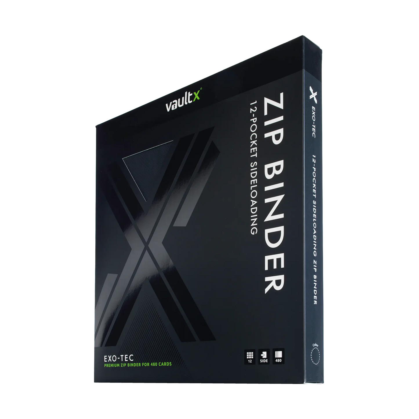 Vault X Exo-Tec Zip Binder - 12 Pocket