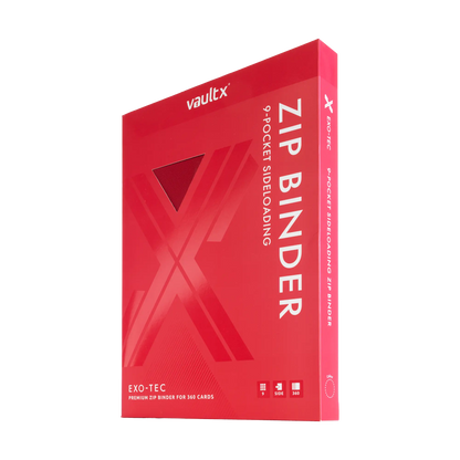 Vault X Exo-Tec Zip Binder - 9 Pocket