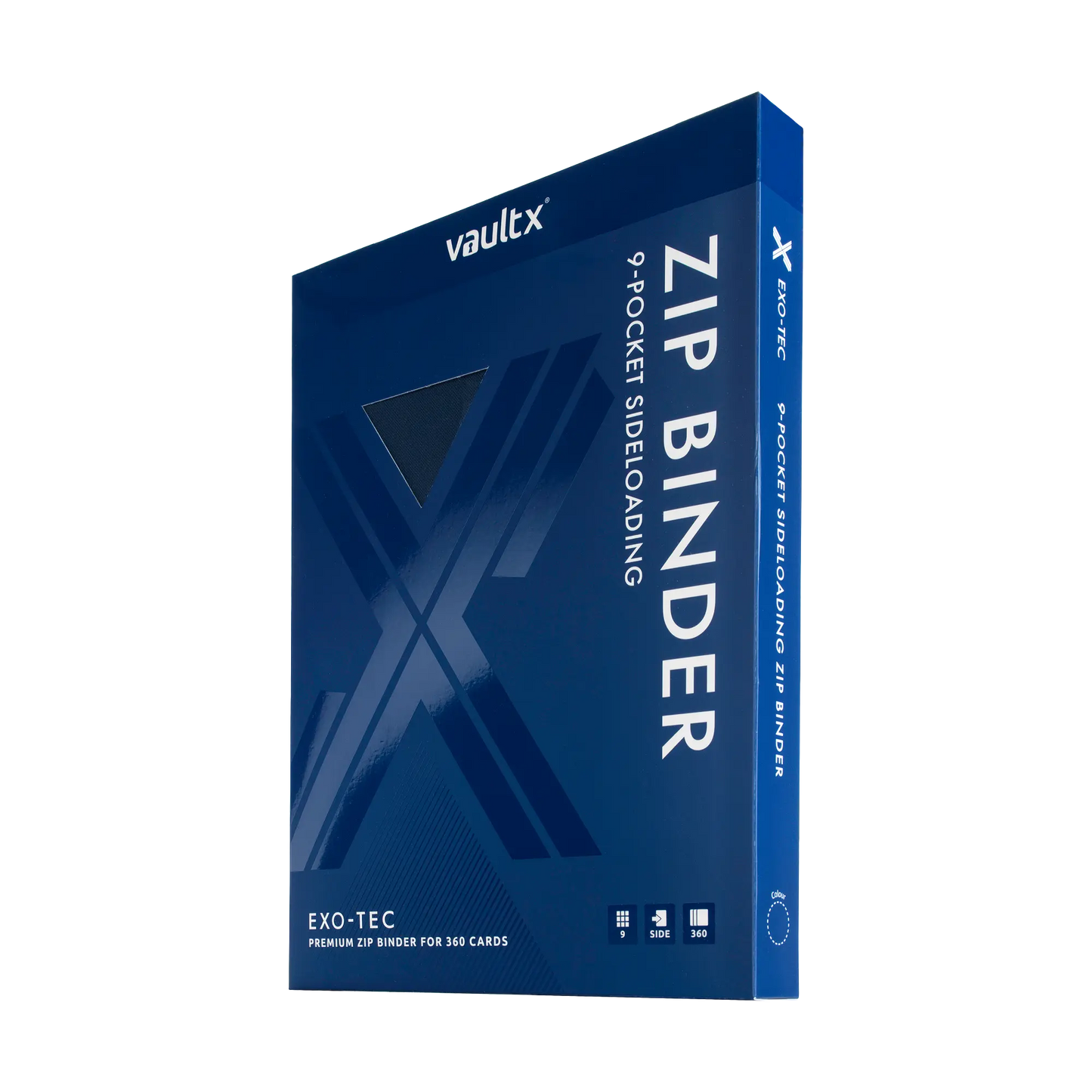 Vault X Exo-Tec Zip Binder - 9 Pocket