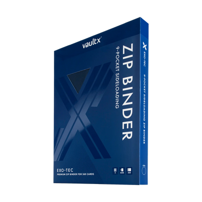 Vault X Exo-Tec Zip Binder - 9 Pocket