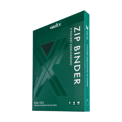 Vault X Exo-Tec Zip Binder - 9 Pocket