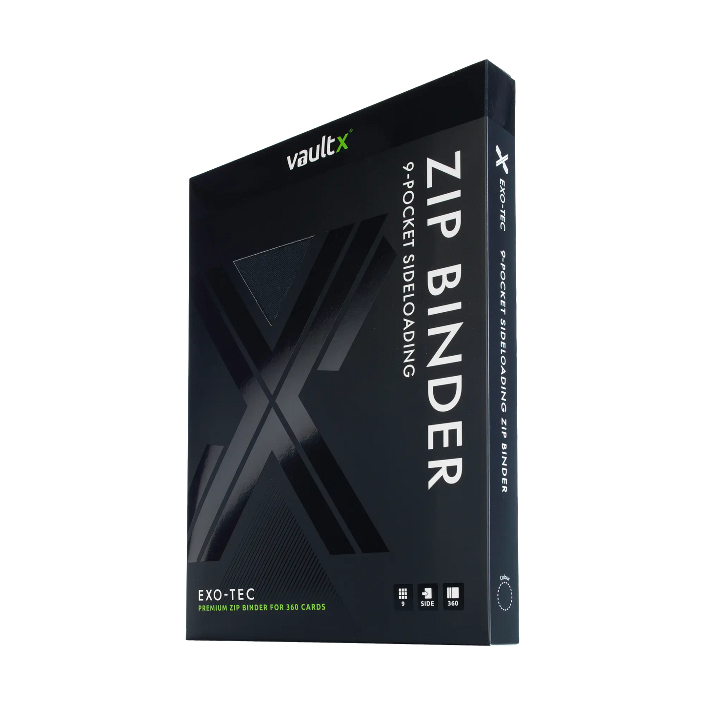 Vault X Exo-Tec Zip Binder - 9 Pocket