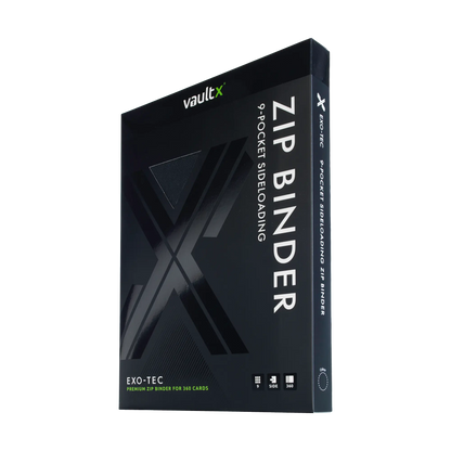 Vault X Exo-Tec Zip Binder - 9 Pocket