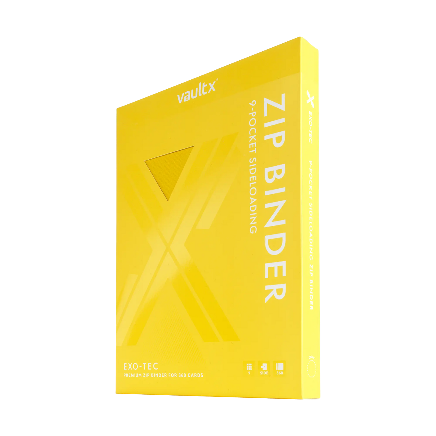 Vault X Exo-Tec Zip Binder - 9 Pocket