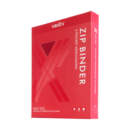 Vault X Exo-Tec Zip Binder - 4 Pocket