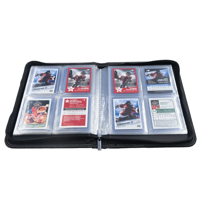 UltraPRO Toploader 4-Pocket Zippered Premium PRO-Binder