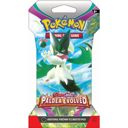 [EN] Pokemon Paldea Evolved SV02 Sleeve - Scarlet & Violet Series - English