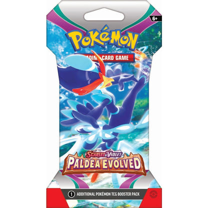 [EN] Pokemon Paldea Evolved SV02 Sleeve - Scarlet & Violet Series - English