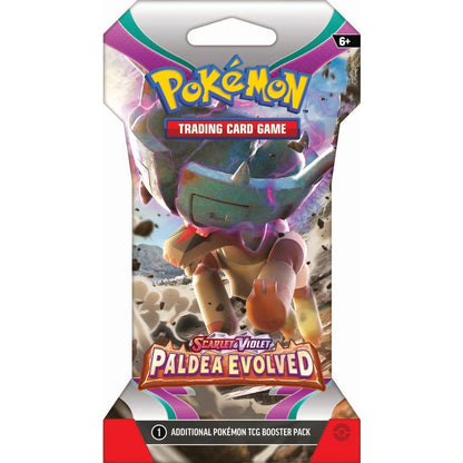 [EN] Pokemon Paldea Evolved SV02 Sleeve - Scarlet & Violet Series - English