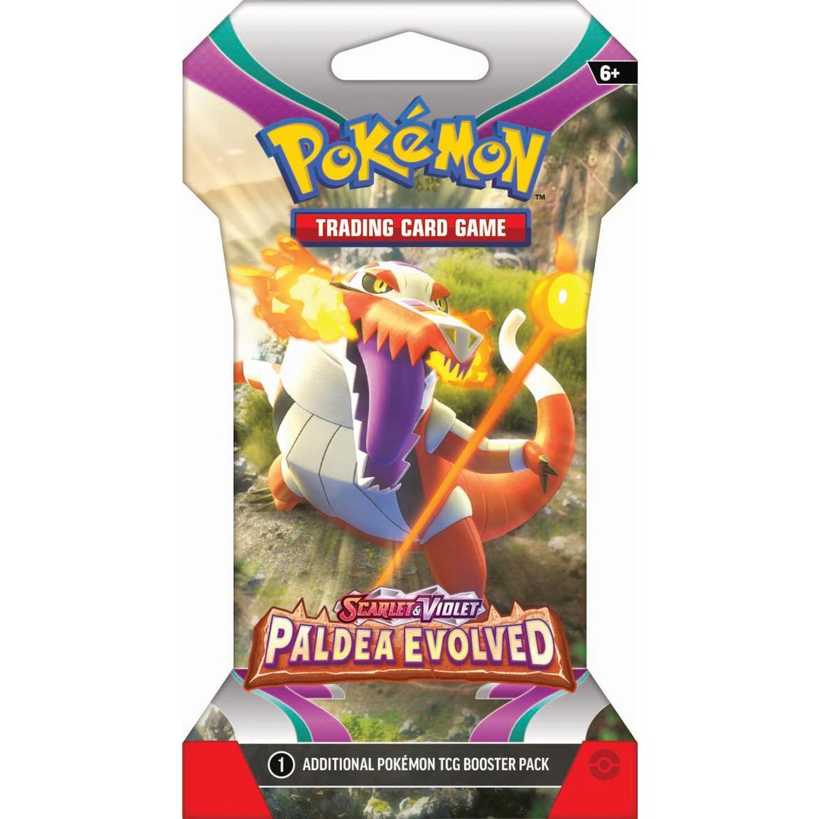[EN] Pokemon Paldea Evolved SV02 Sleeve - Scarlet & Violet Series - English
