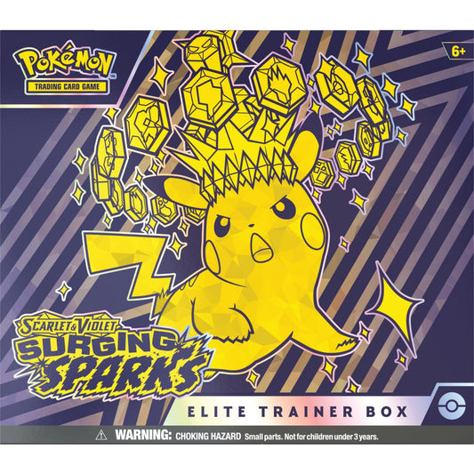 [EN] Pokémon Surging Sparks SV08 ETB Elite Trainer Box - Scarlet & Violet Series - English