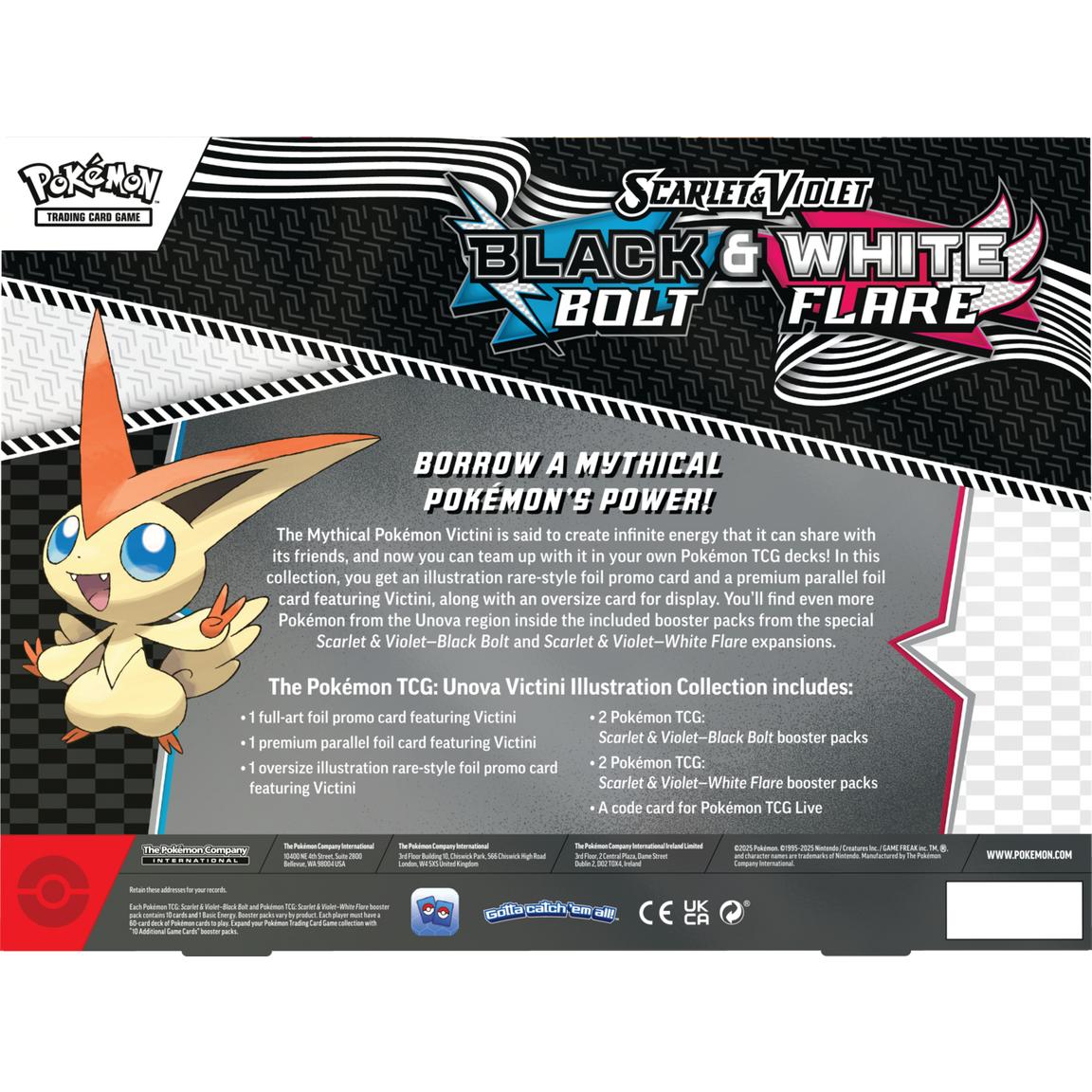 [EN] Pokémon Unova Victini Illustration Collection SV10.5 - Scarlet & Violet Series - English