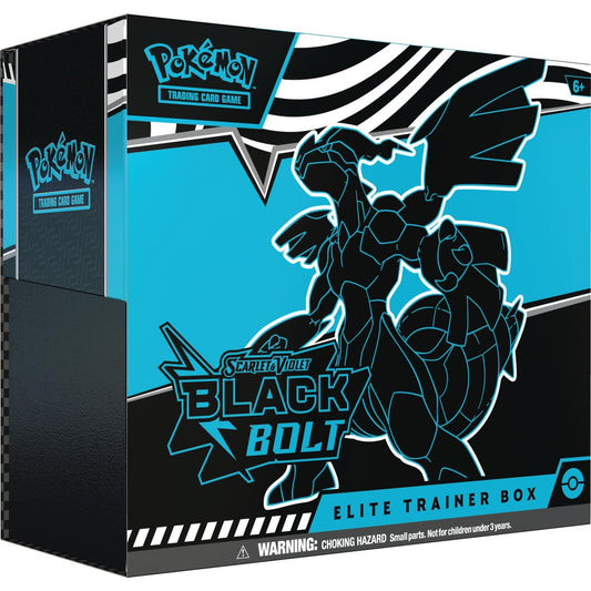 [EN] Pokémon Black Bolt SV10.5 ETB Elite Trainer Box - Scarlet & Violet Series - English
