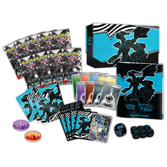 [EN] Pokémon Black Bolt SV10.5 ETB Elite Trainer Box - Scarlet & Violet Series - English