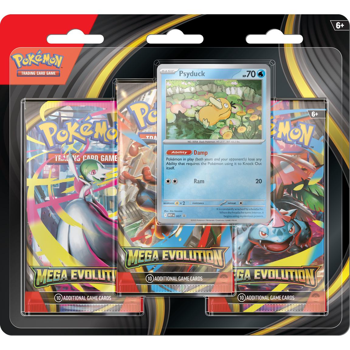 [EN] Pokémon Mega Evolution ME01 3 Pack BLister - Mega Series - English