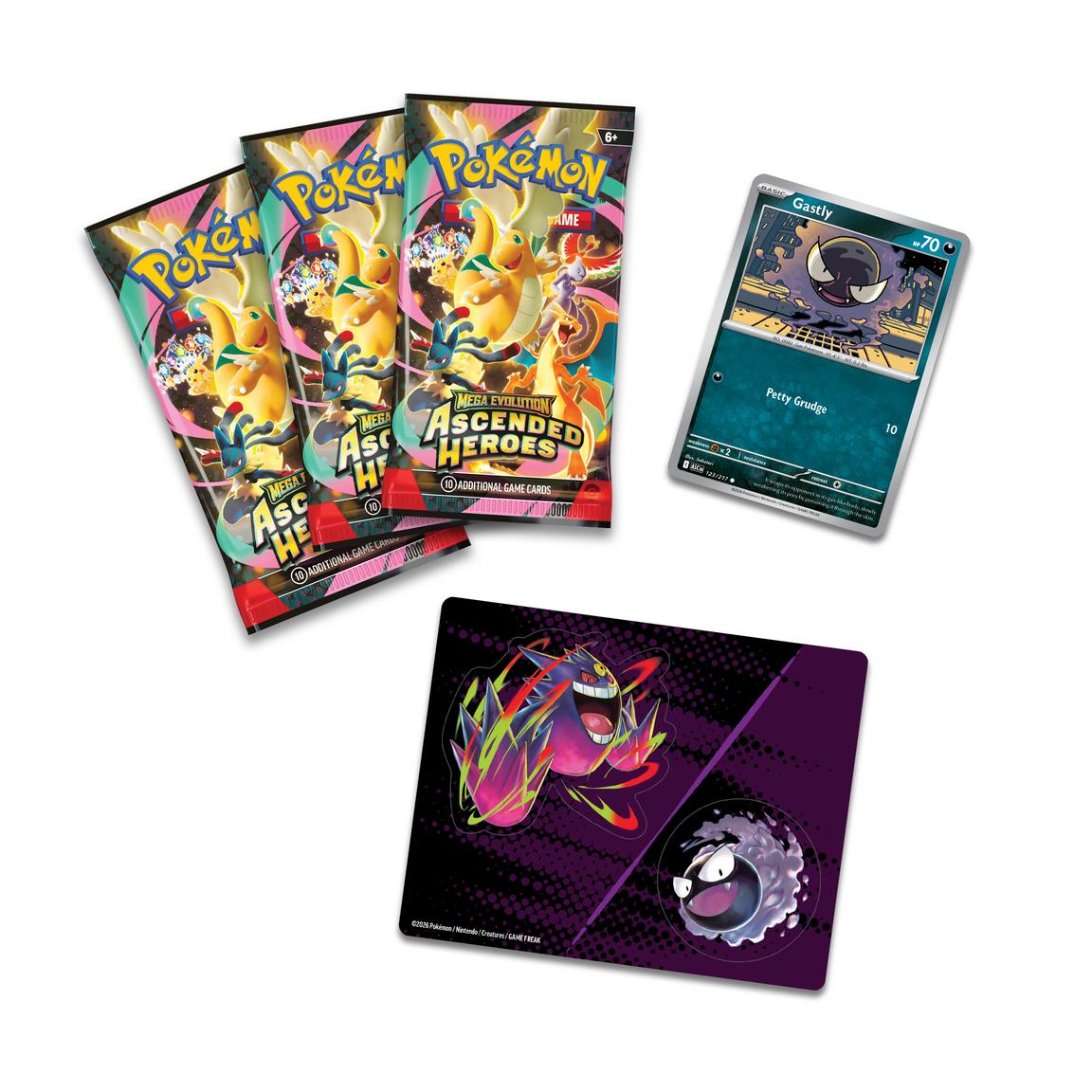 [EN] Pokémon Ascended Hereos ME2.5 Tech Sticker Collection - Mega Series - English