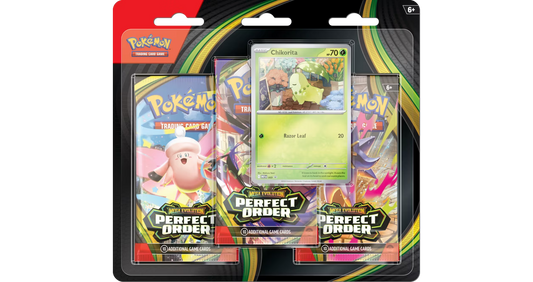 [EN] Pokémon Perfect Order ME02 3 Pack Blister - Mega Series - English