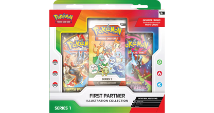 [EN] Pokémon First Partner Illustration Collection 2026 - Series 1 - English