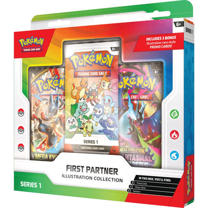 [EN] Pokémon First Partner Illustration Collection 2026 - Series 1 - English