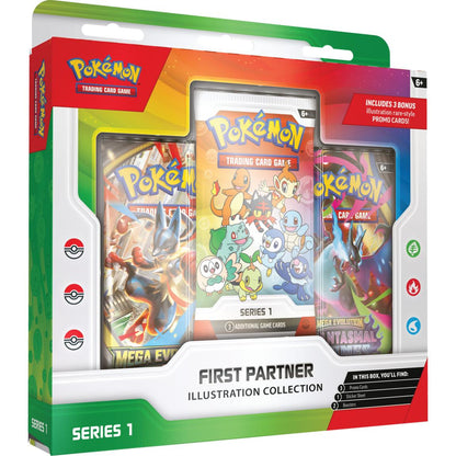 [EN] Pokémon First Partner Illustration Collection 2026 - Series 1 - English