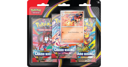 [EN] Pokémon Chaos Rising ME04 3 Pack Blister - Mega Series - English