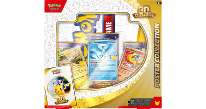 [EN] Pokémon 30th Celebration Poster Collection - Mega Series - English