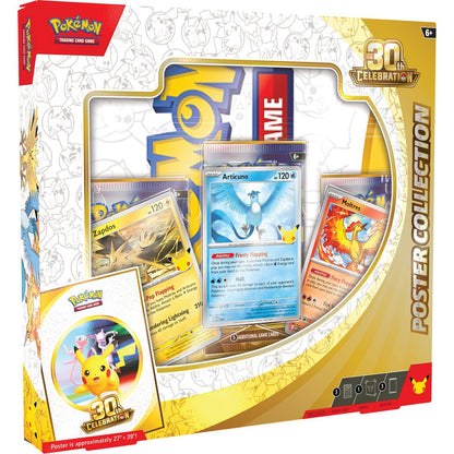[EN] Pokémon 30th Celebration Poster Collection - Mega Series - English