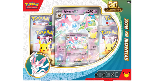 [EN] Pokémon 30th Celebration ex Box (Styles May Vary) - Mega Series - English
