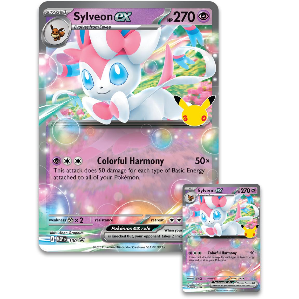 [EN] Pokémon 30th Celebration ex Box (Styles May Vary) - Mega Series - English