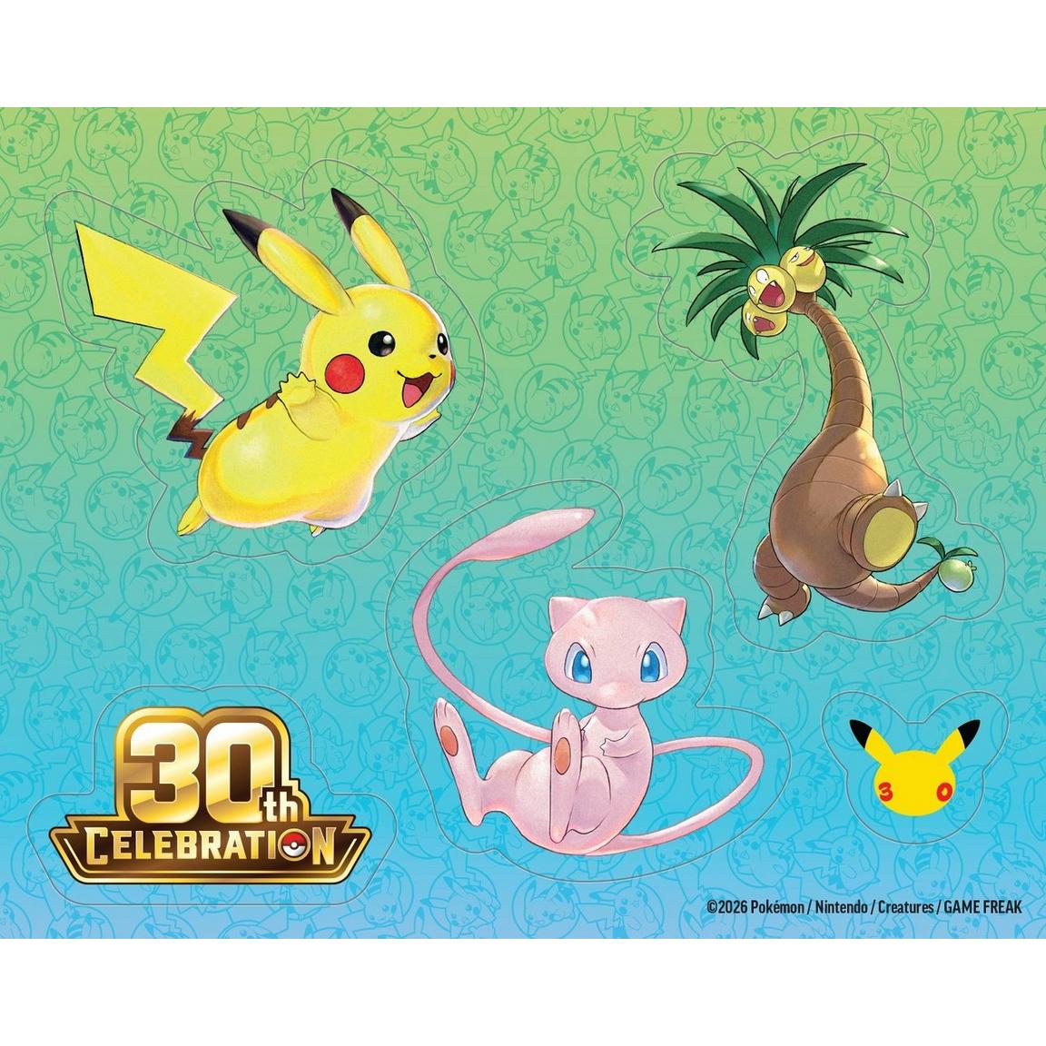 [EN] Pokémon 30th Celebration Tech Sticker Collection (Styles May Vary) - Mega Series - English