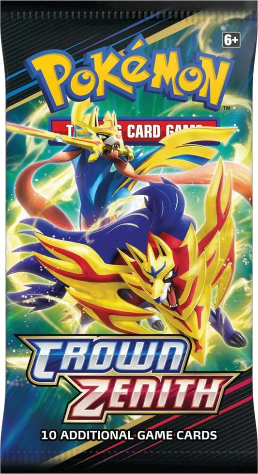 [EN] Pokemon Crown Zenith SWSH 12.5 Booster Pack - Sword & Shield Series - English