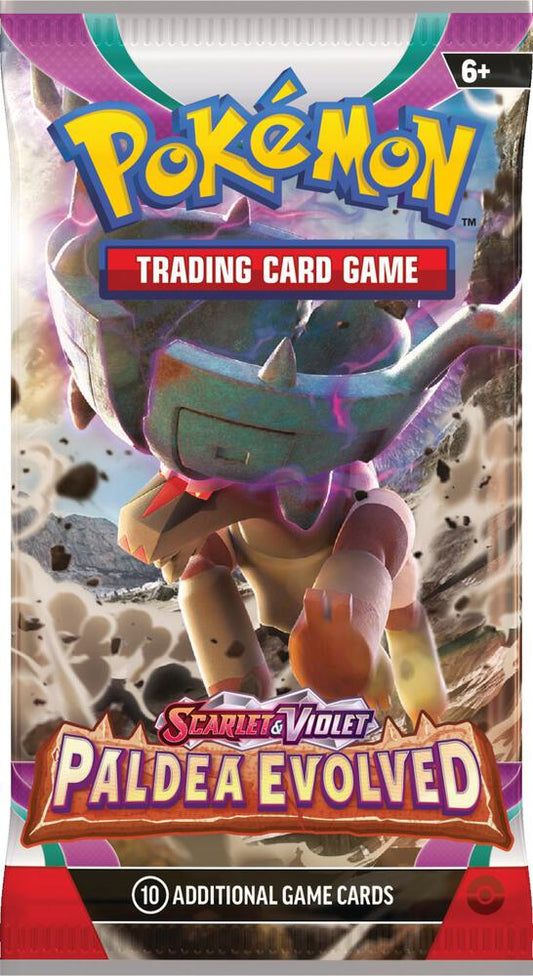 [EN] Pokemon Paldea Evolved SV02 Booster Pack - Scarlet & Violet Series - English