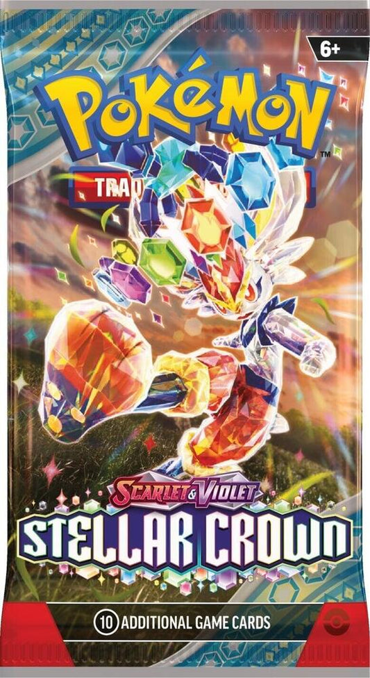 [EN] Pokemon Stellar Crown SV07 Booster Pack - Scarlet & Violet Series - English
