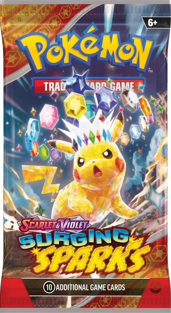[EN] Pokemon Surging Sparks SV08 Booster Pack - Scarlet & Violet Series - English