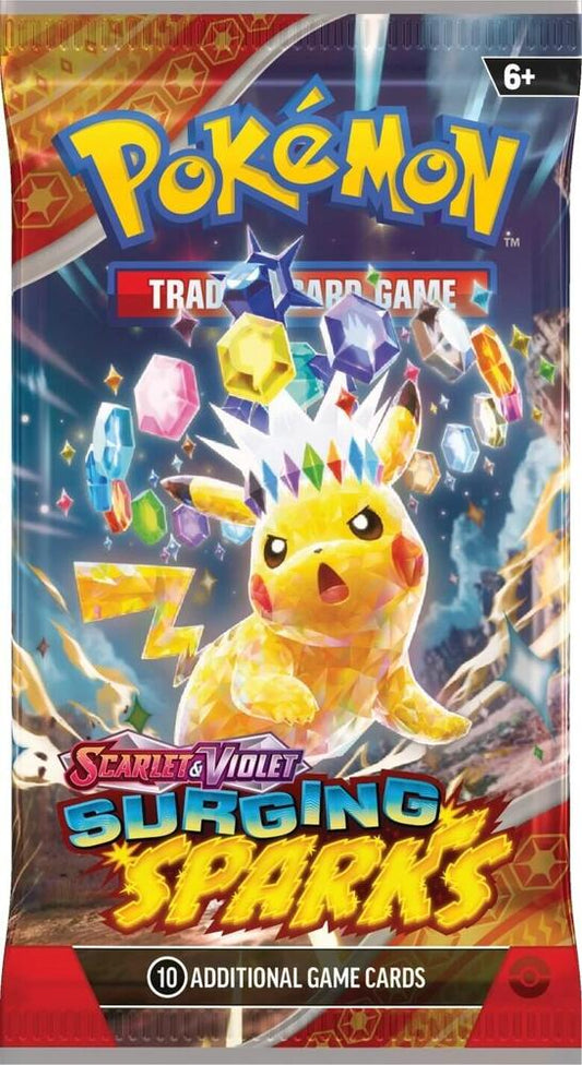 [EN] Pokemon Surging Sparks SV08 Booster Pack - Scarlet & Violet Series - English