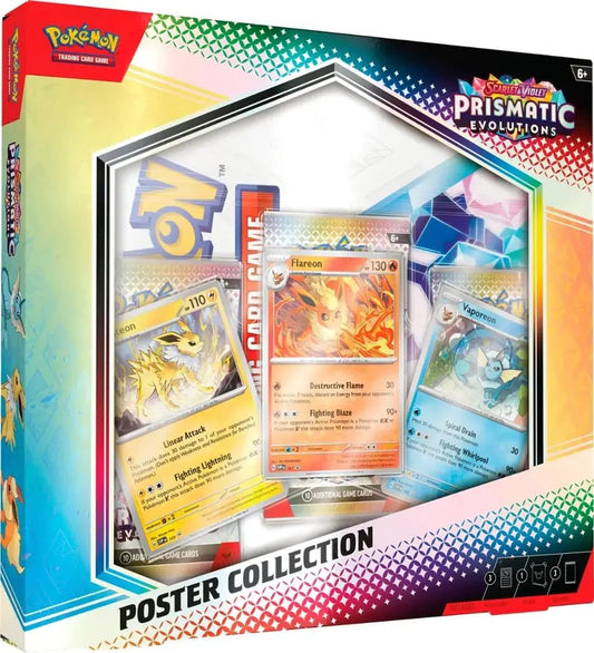 [EN] Pokemon Prismatic Evolutions SV8.5 Poster Collection - Scarlet & Violet Series - English