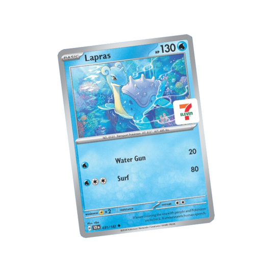 [EN] Pokemon 7 Eleven Lapras PROMO - Scarlet & Violet - English