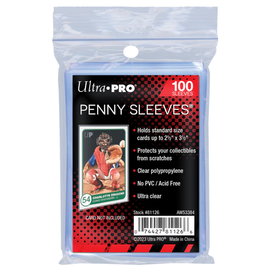 Ultra PRO Penny Sleeve - 100 Count - Standard Size Trading Cards