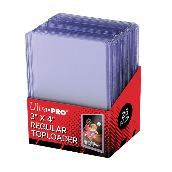 Ultra PRO Top Loaders 3*4 25ct - Standard Size Trading Cards