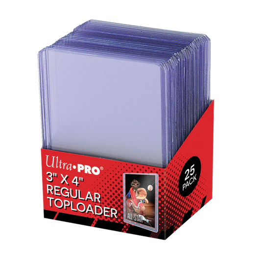 Ultra PRO Top Loaders 3*4 25ct - Standard Size Trading Cards