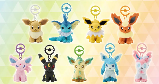 Pokemon Plush Keychain - Pokemon Center Japan