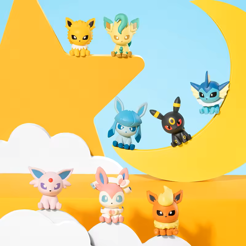 [CN] FUNISM Pokémon Palmsize Wonders VOL 2 - Eeveelutions - Simplified Chinese