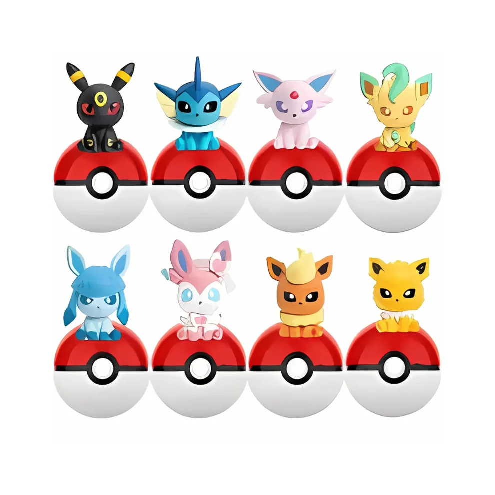 [CN] FUNISM Pokémon Palmsize Wonders VOL 2 - Eeveelutions - Simplified Chinese
