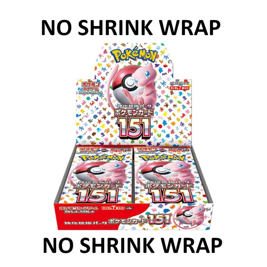 NO SHRINK [JP] Pokemon 151 Booster Box SV2A - Scarlet & Violet Series - Japanese