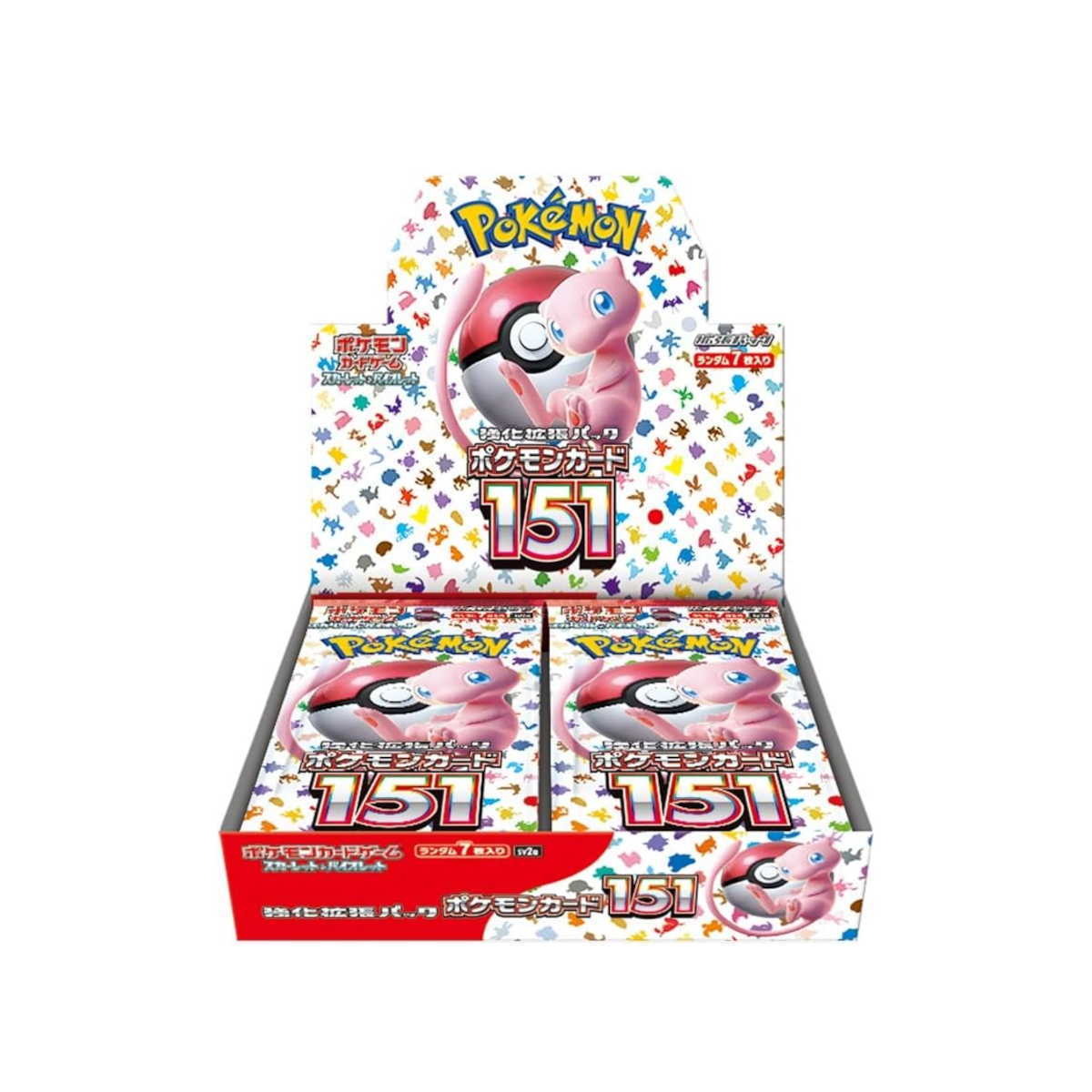 [JP] Pokemon 151 Booster Box SV2A - Scarlet & Violet Series - Japanese