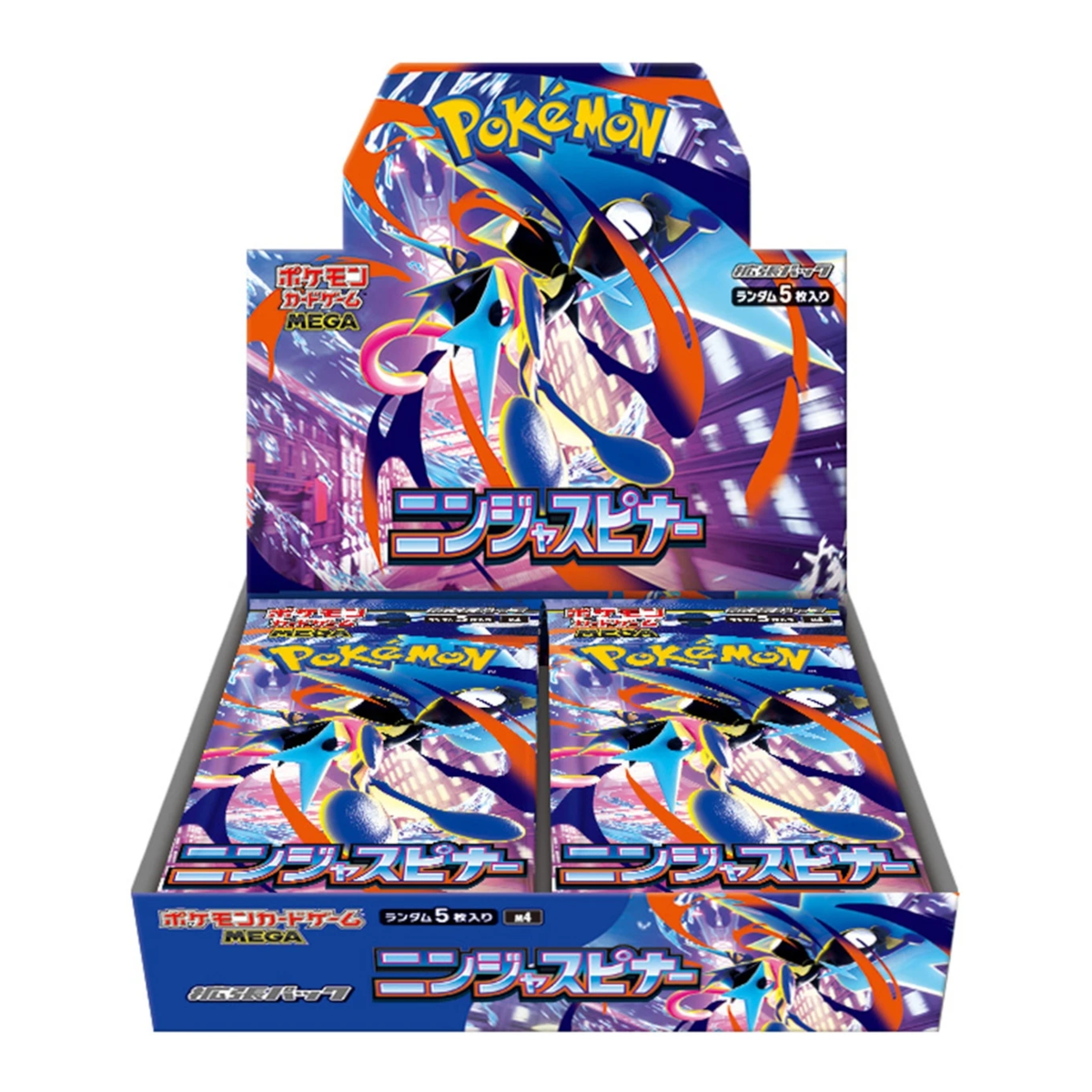 PRE-ORDER [JP] Pokémon Ninja Spinner M4 Booster Box - Mega Series - Japanese